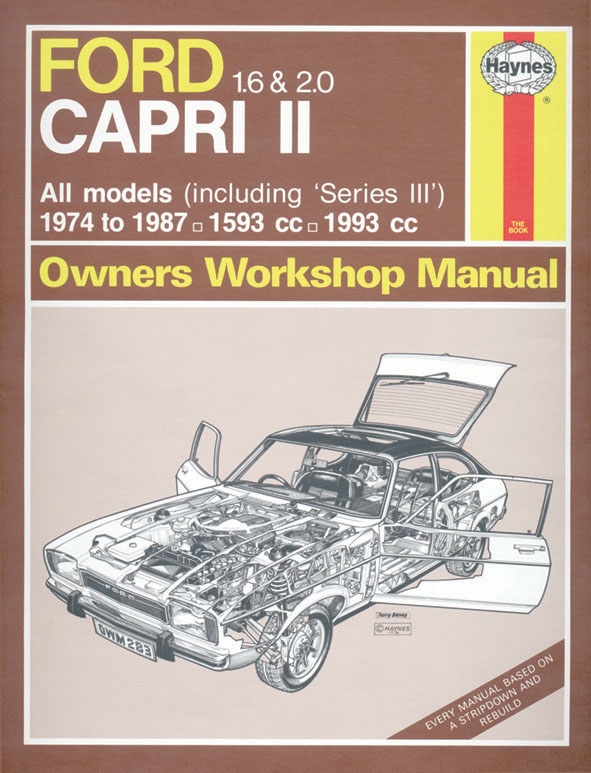 Ford Capri Car Manual