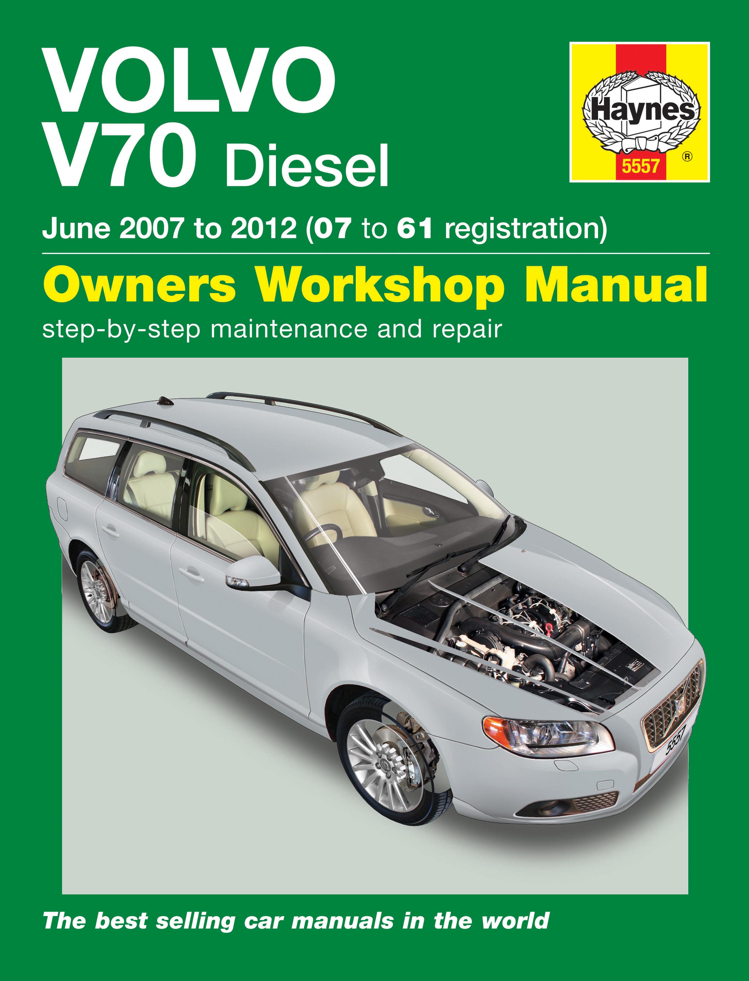 Haynes Owners Workshop Manual For Volvo V70 (07 - 12) 07 to 61