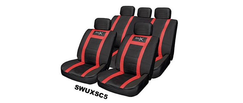 Leather Look Car Seat Covers Seat Covers Red Audi BMW
